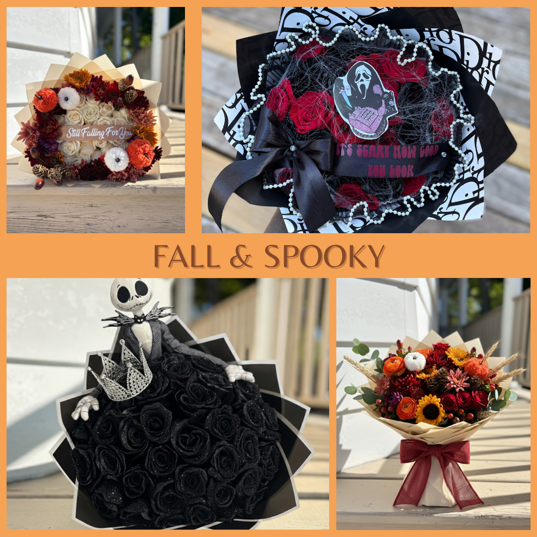 Fall & Spooky Bouquets
