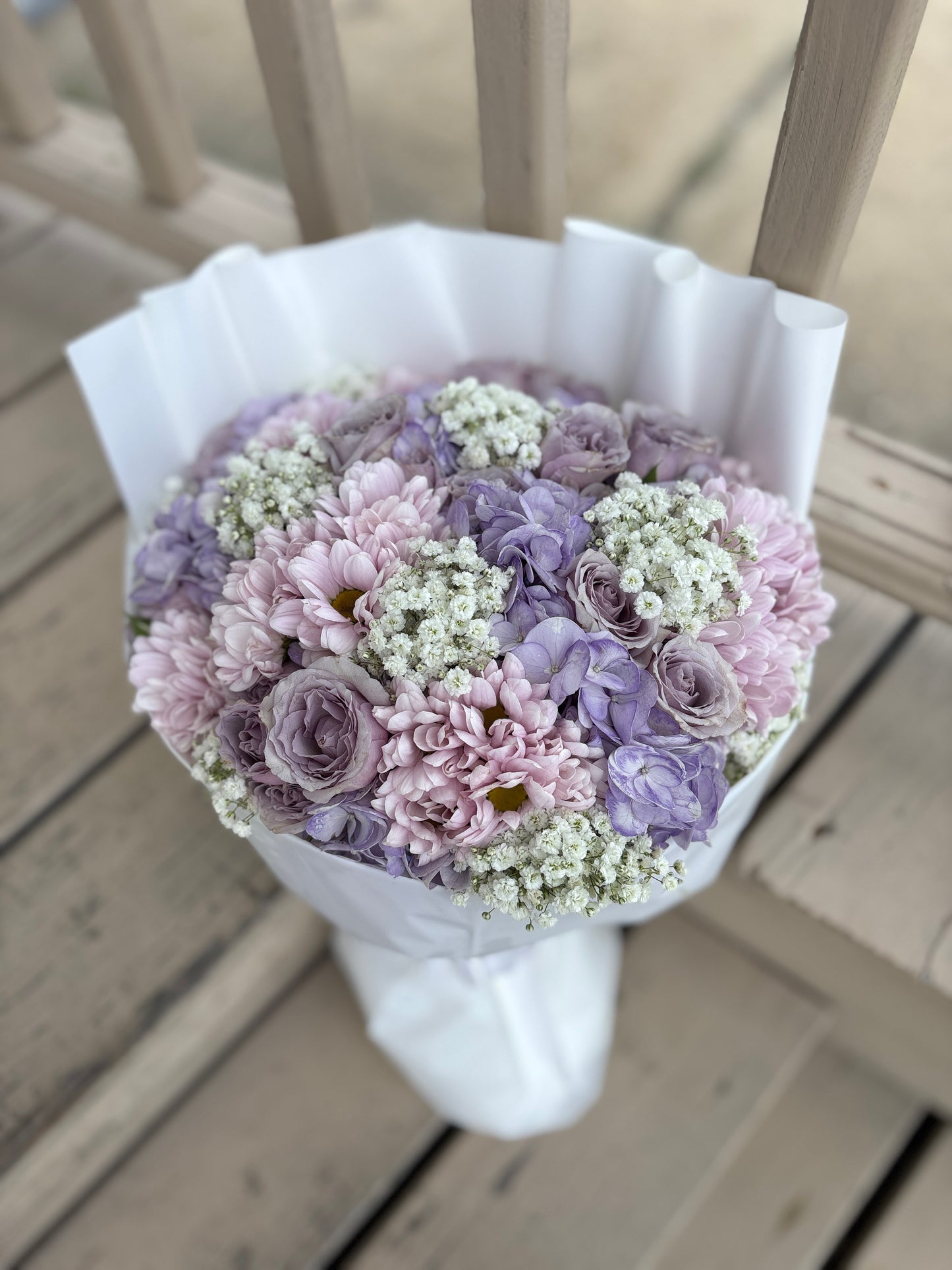 Mixed Purple Bouquet