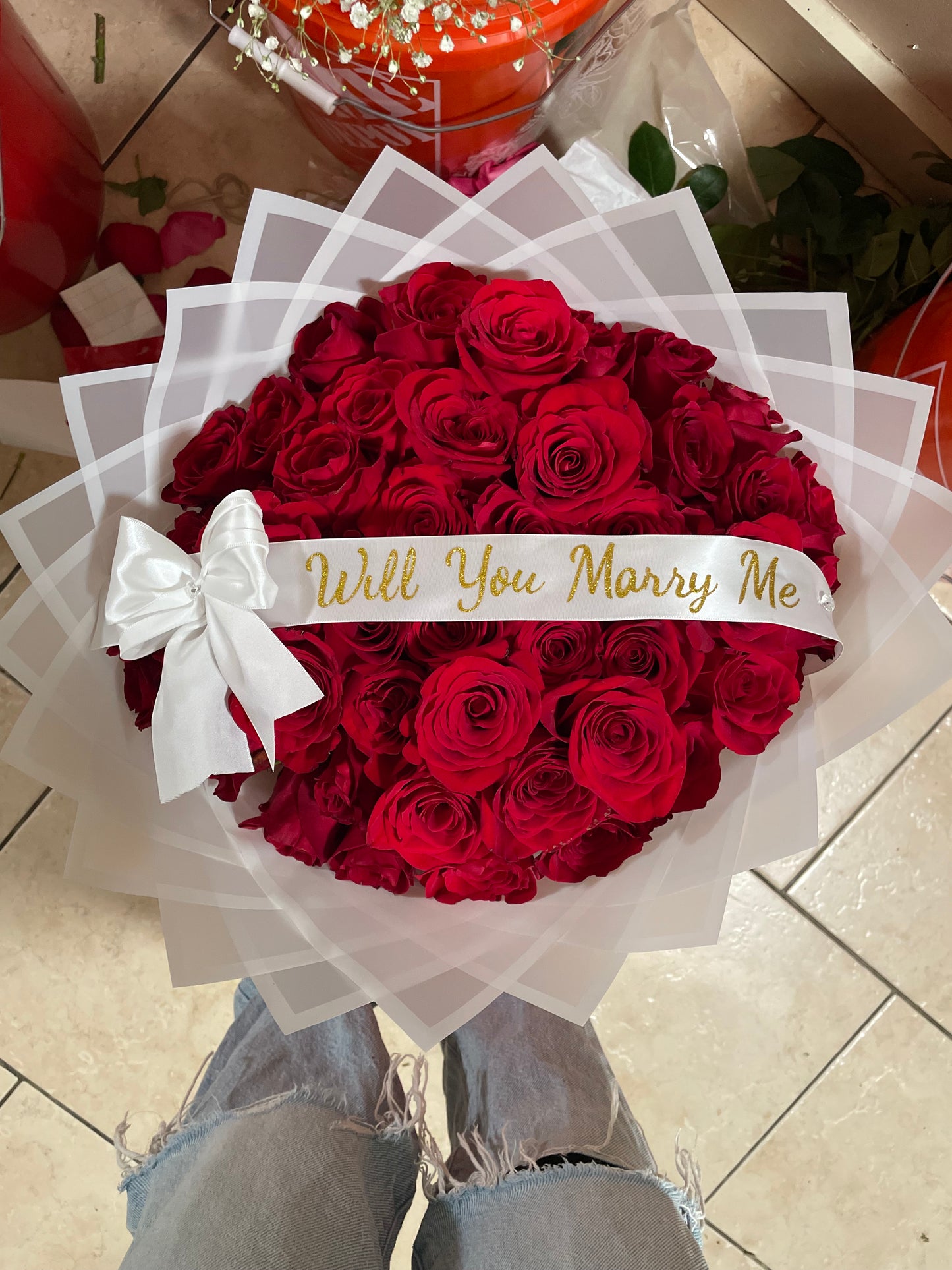 Proclamation Bouquet- Valentine's