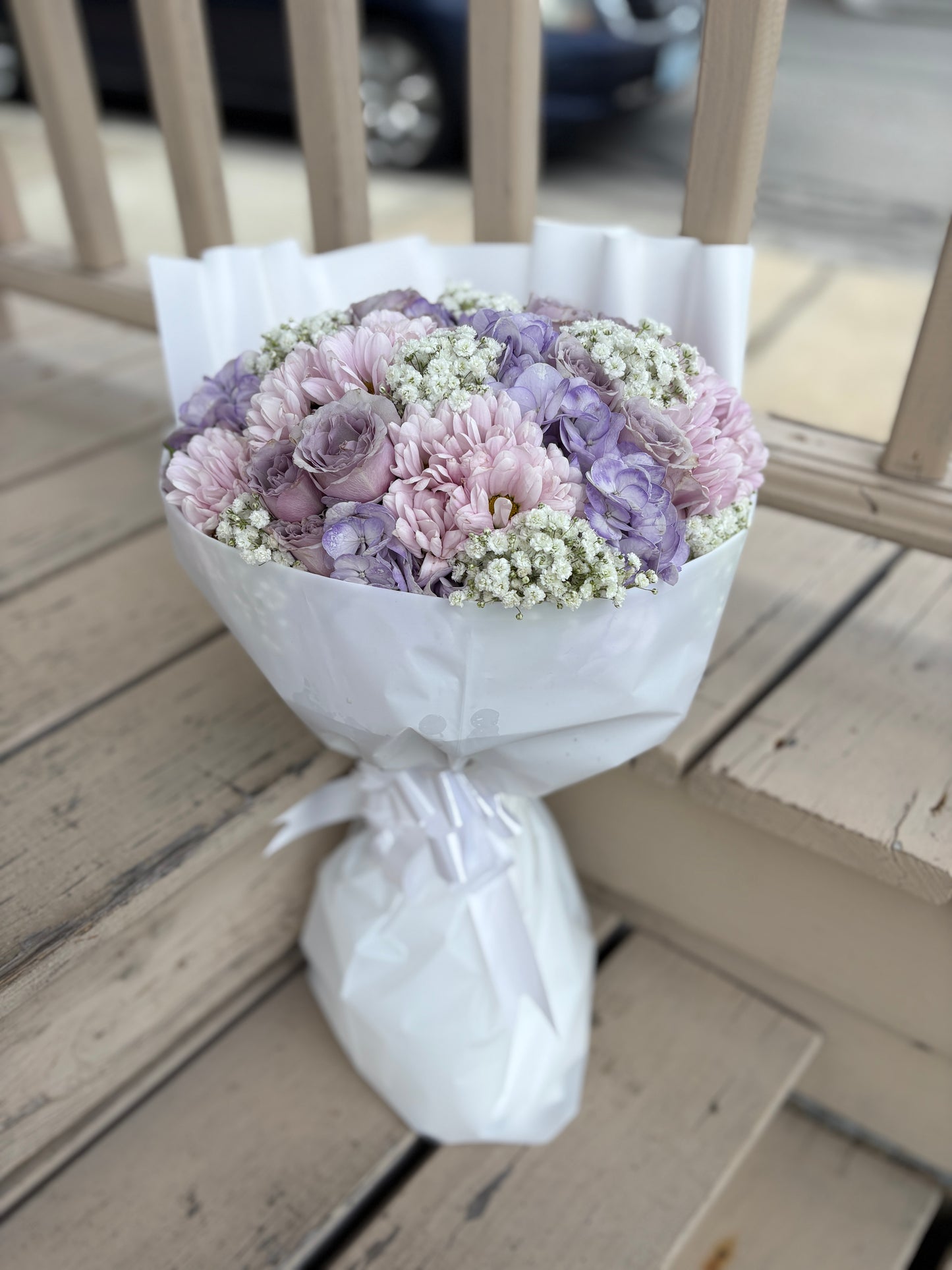 Mixed Purple Bouquet